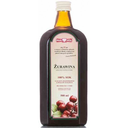 Żurawina sok 100 B/C 500 ml