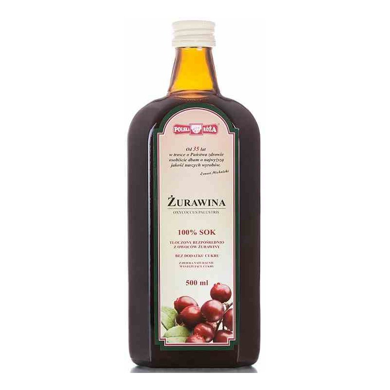 Żurawina sok 100 B/C 500 ml