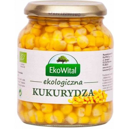 Kukurydza w zalewie BIO 340 g / 230 g