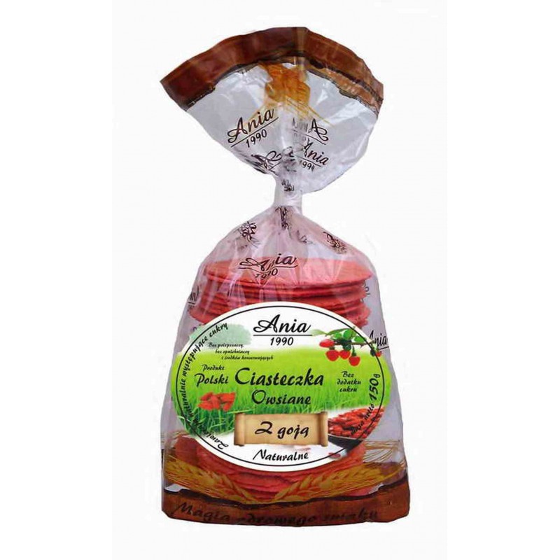 Ciasteczka owsiane z goją B/C 150 g