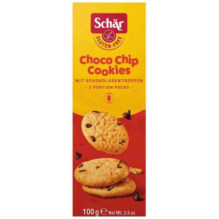 Choco chip cookie- ciastka z czekoladą BEZGL. 100 g