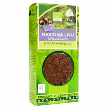 Nasiona lnu odtłuszczone BIO 100 g