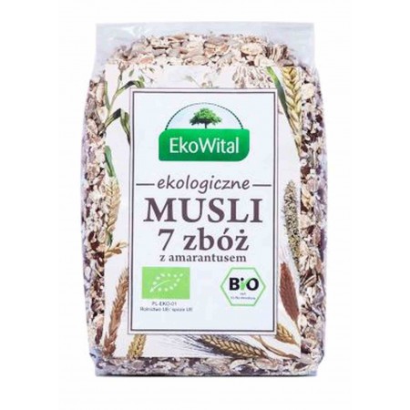 Musli 7 zbóż z amarantusem BIO 300 g
