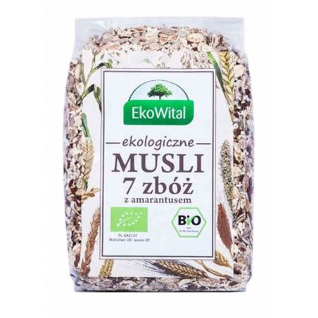 Musli 7 zbóż z amarantusem BIO 300 g