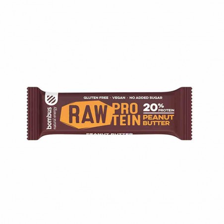 Baton RAW PROTEIN z orzeszkami ziemnymi BEZGL. 50 g