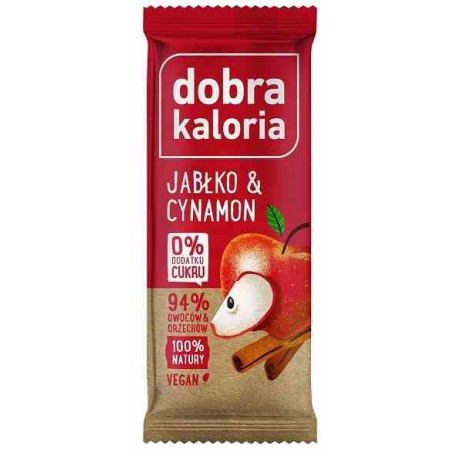 Baton owocowy jabłko & cynamon 35 g