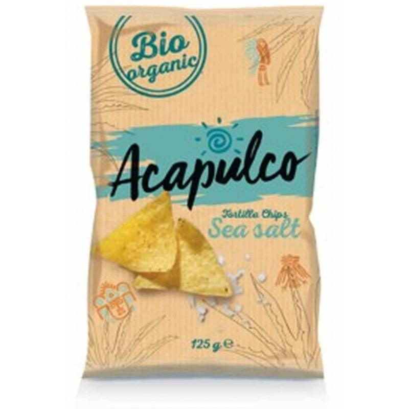 Nachosy naturalne BIO 125 g