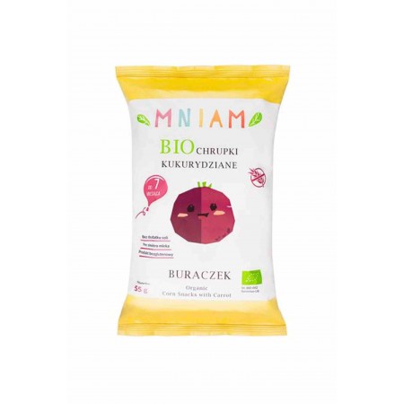 Chrupki kukurydziane buraczek BEZGL. BIO 55 g