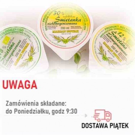 Śmietana 12% BIO 200 ml