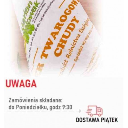 Twaróg chudy BIO
