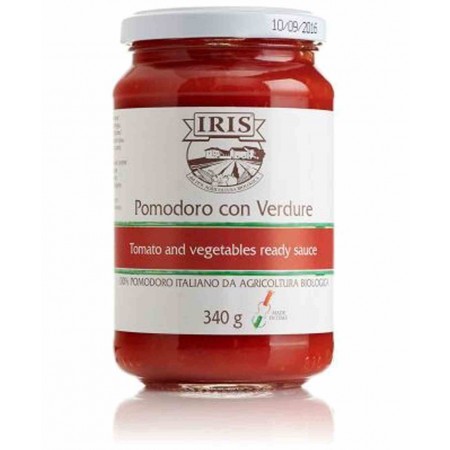 Sos pomidorowy z warzywami BIO 340 g