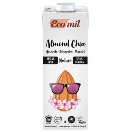 Napój migdałowy bez cukru z chia BEZGL. BIO 1 l
