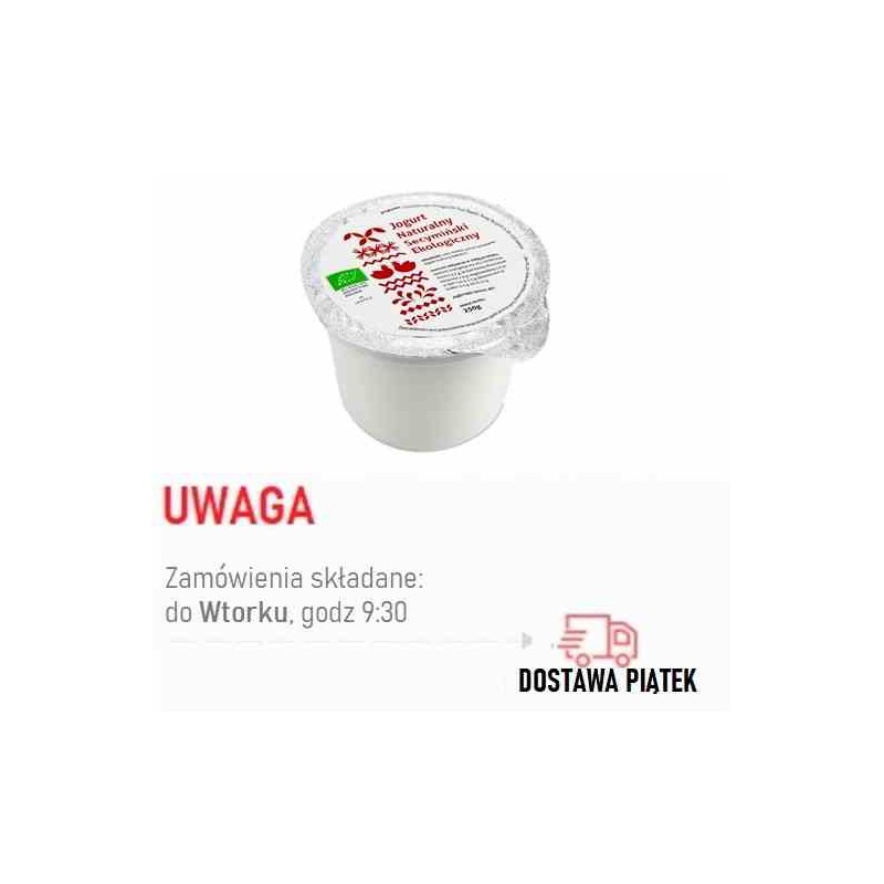 Jogurt naturalny BIO 250 ml