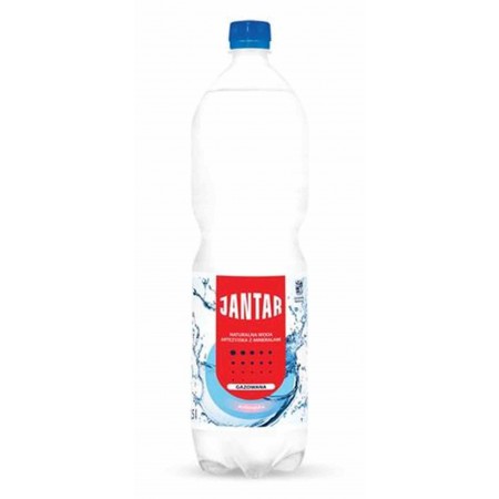 Woda mineralna gazowana 1,5 l