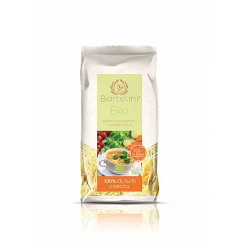 Makaron durum 2-jajeczny krajanka średnia BIO 250 g