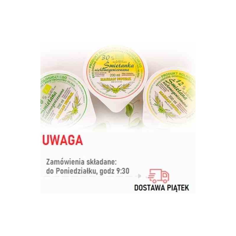 Śmietanka 30%  BIO 445 ml