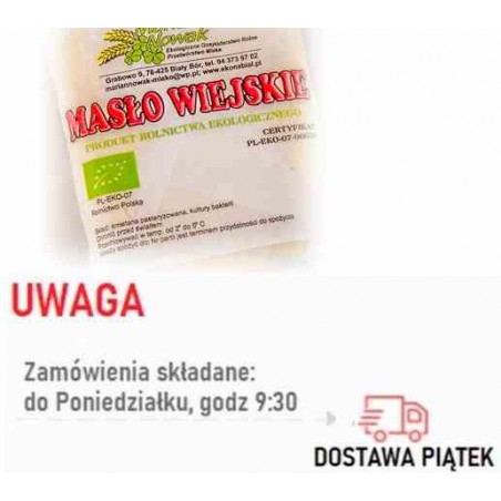 Masło wiejskie BIO kg