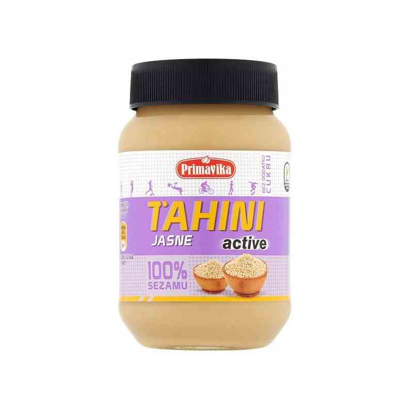 Tahini jasna active 100 % sezamu B/C 460 g