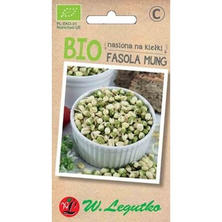 Nasiona na kiełki - Fasola mung BIO 30 g