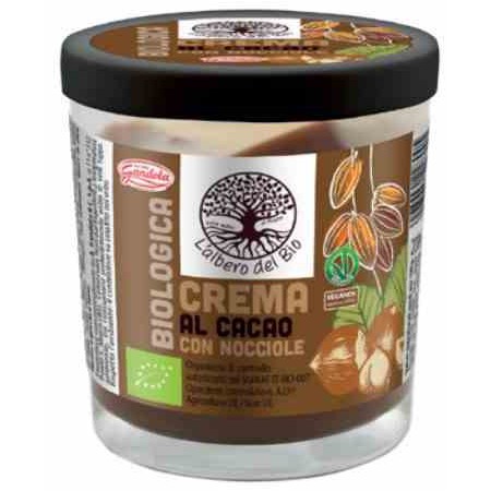 Krem czekoladowy z orzechami laskowymi wegański BIO 200 g