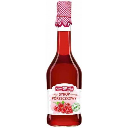 Syrop z czerwonej porzeczki 500 ml