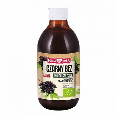 Sok z owoców czarnego bzu BIO 250 ml