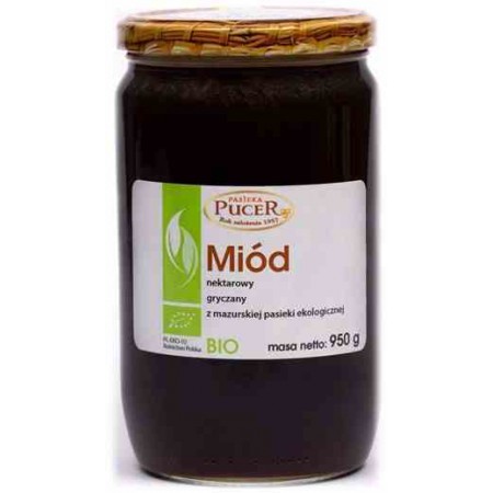 Miód gryczany BIO 950 g