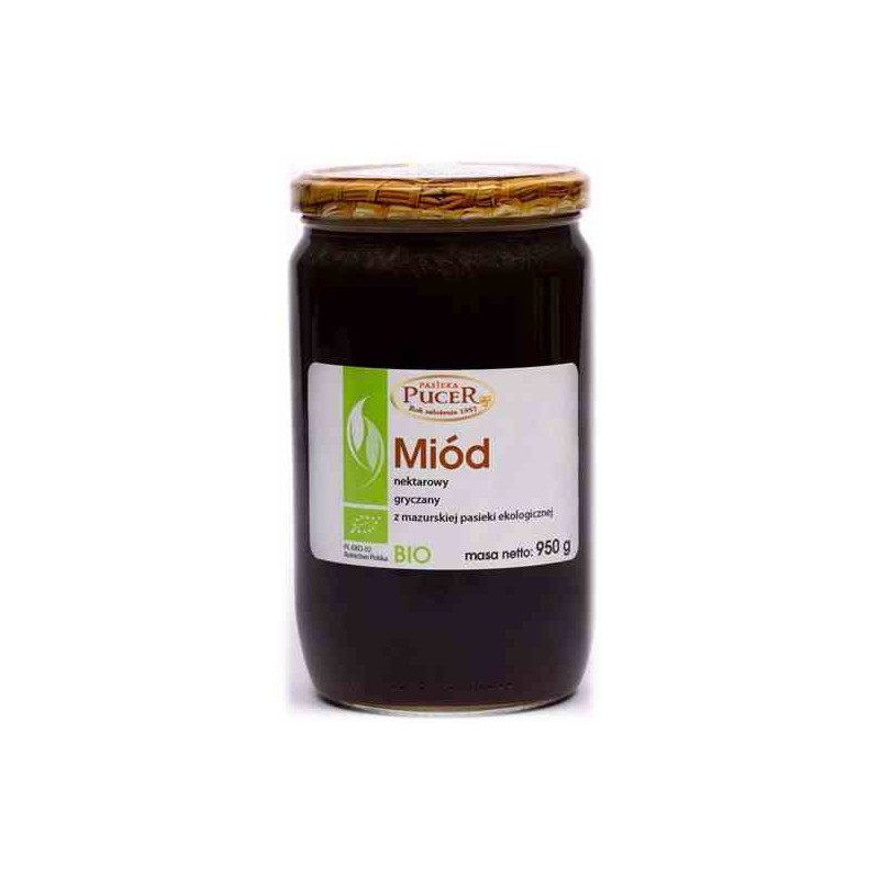 Miód gryczany BIO 950 g