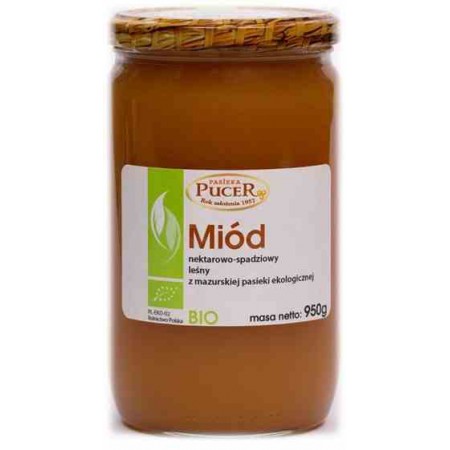 Miód nektarowo-spadziowy leśny BIO 950 g