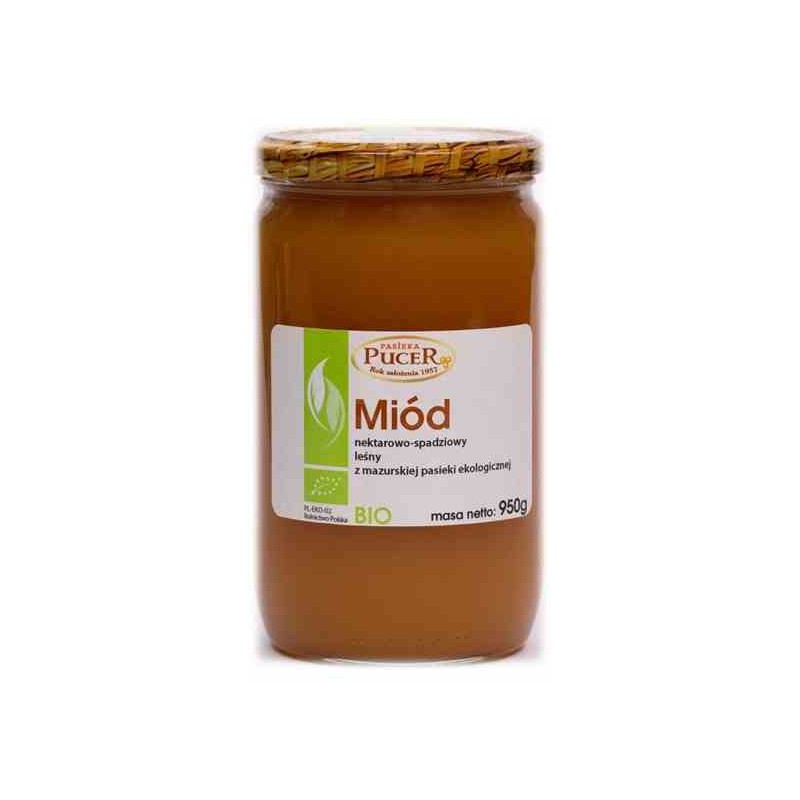 Miód nektarowo-spadziowy leśny BIO 950 g