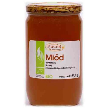 Miód lipowy BIO 950 g