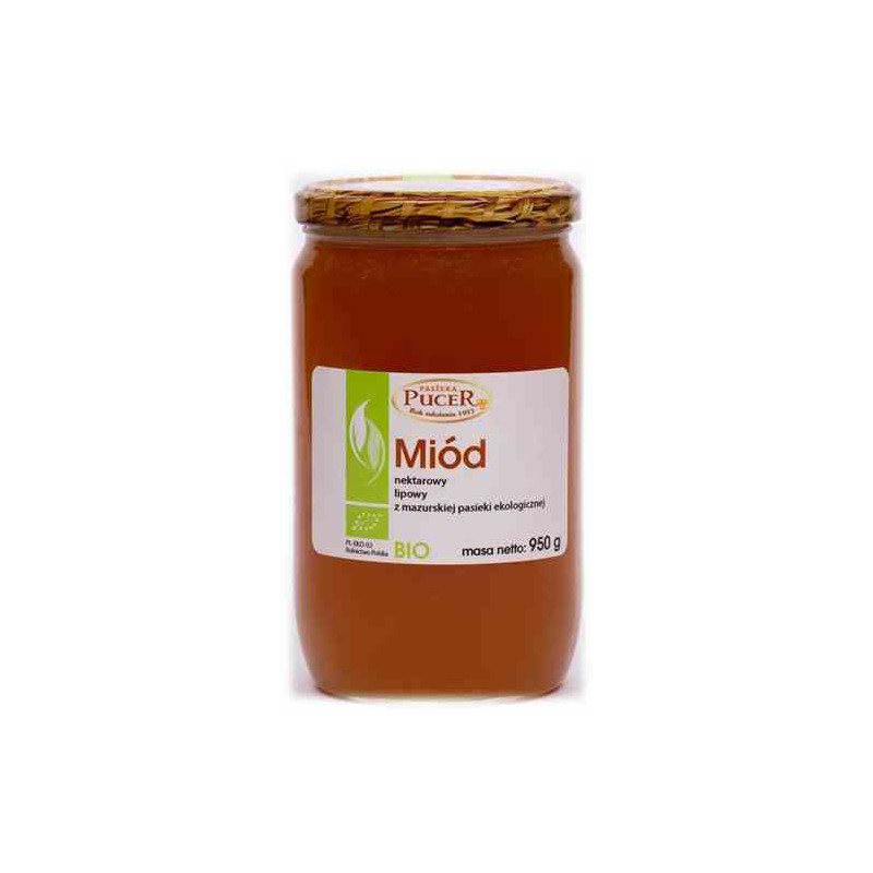 Miód lipowy BIO 950 g