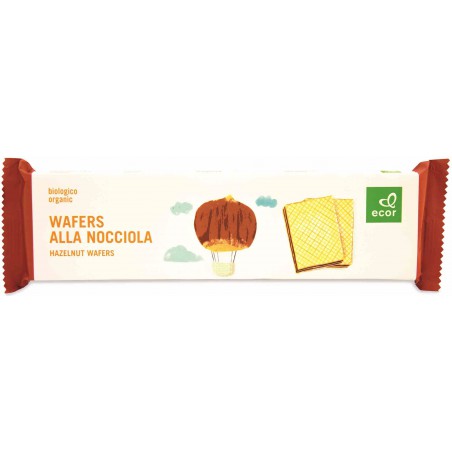 Wafle z kremem orzechowym BIO 125 g