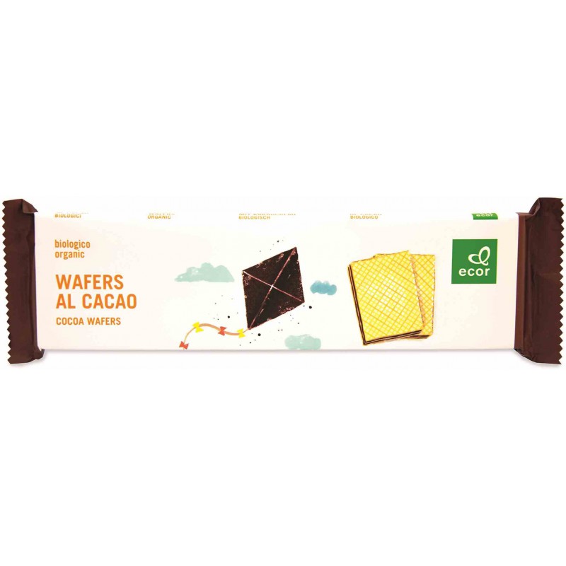 Wafle z kremem kakaowym BIO 125 g