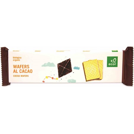 Wafle z kremem kakaowym BIO 125 g