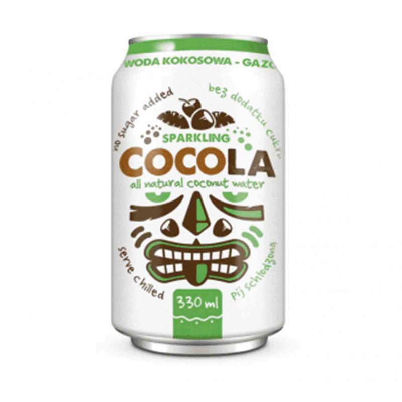 Woda kokosowa gazowana 330 ml Cocosa