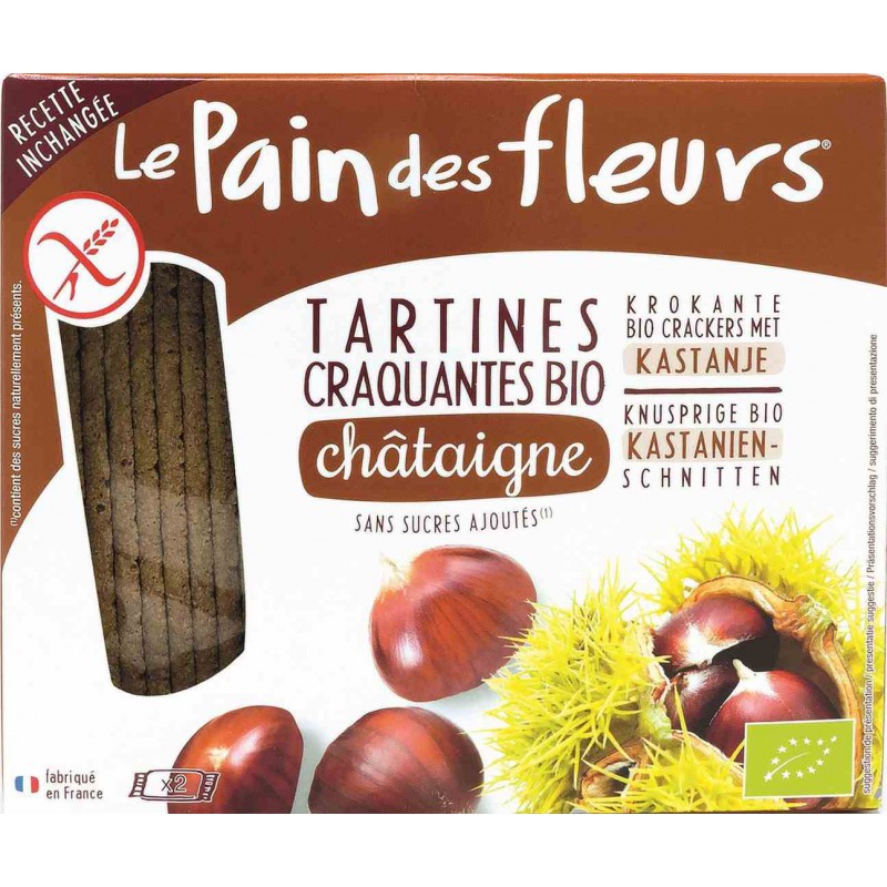 Pieczywo chrupkie kasztanowe BEZGL. BIO 150 g