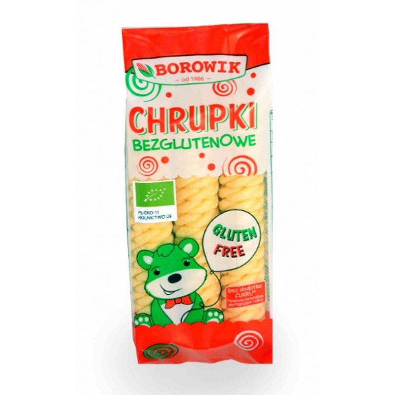 Chrupki kukurydziane skręcone BEZGL.BIO 60 g