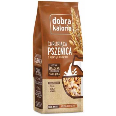 Chrupiąca pszenica z melasą i migdałami 120 g