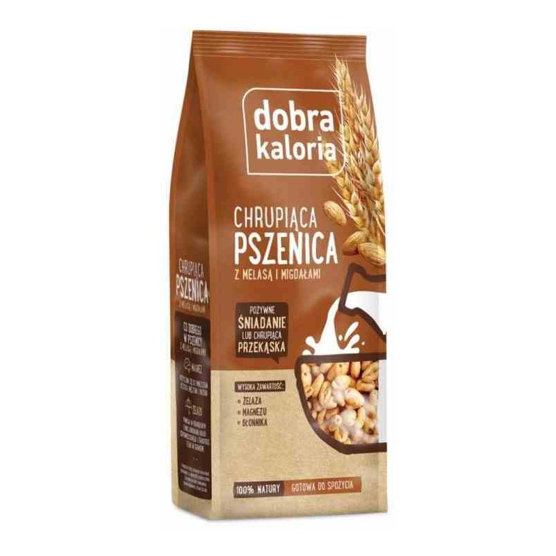 Chrupiąca pszenica z melasą i migdałami 120 g