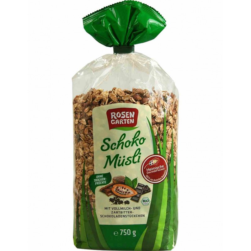 Musli z czekoladą BIO 750 g