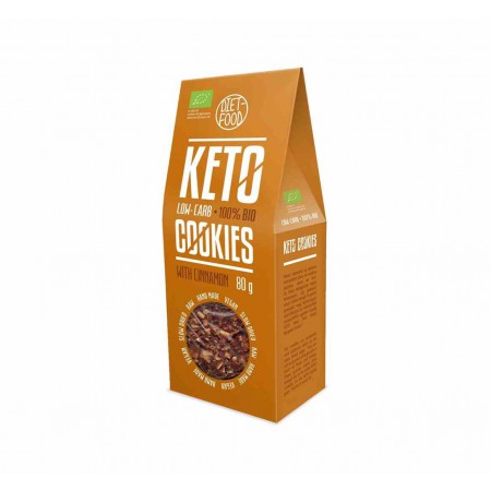 Ciasteczka KETO z cynamonem BIO 80 g