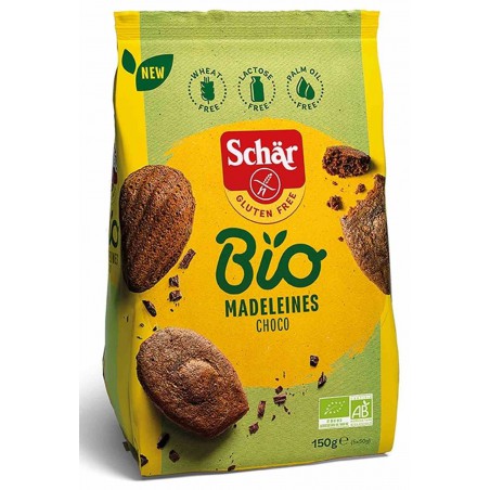 Madeleines choco- babeczki z czekoladą BEZGL. BIO 150 g