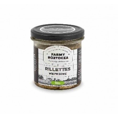 Rillettes wieprzowe BIO 180 g