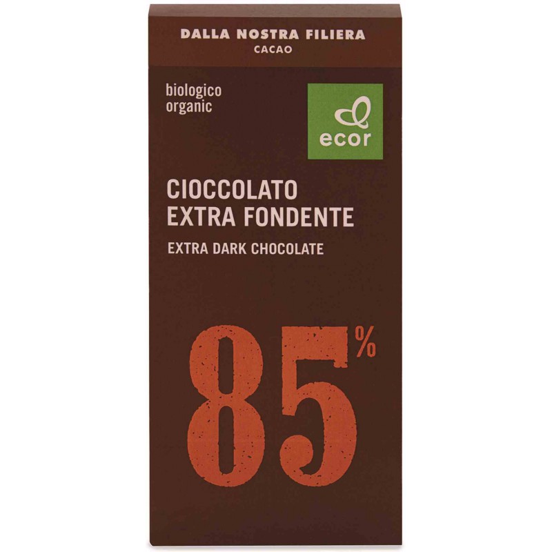 Czekolada gorzka min. 85% kakao BIO 80 g