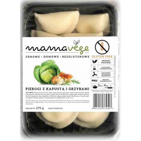 Pierogi z kapustą i grzybami BEZGL 275 g