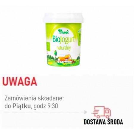 Jogurt naturalny 4%  tł. BIO 330 g