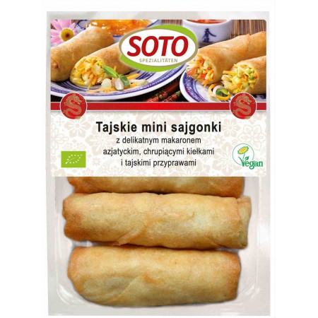 Wegańskie mini sajgonki w stylu tajskim BIO 200 g