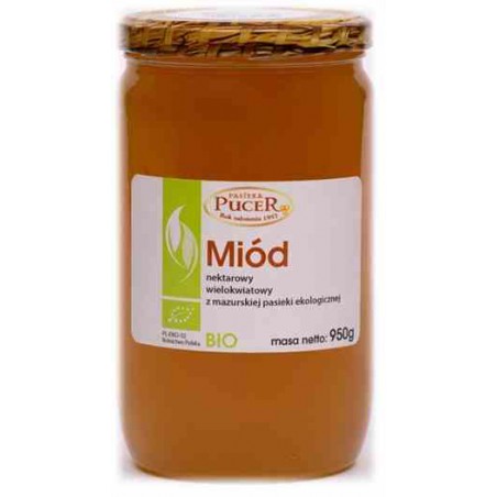 Miód wielokwiatowy BIO 950 g