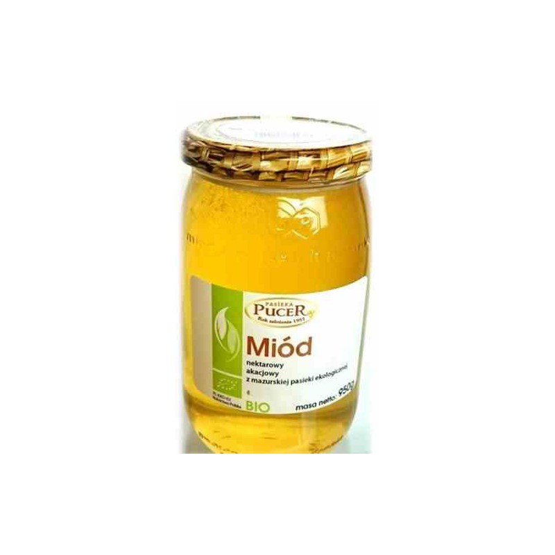 Miód akacjowy BIO  950 g